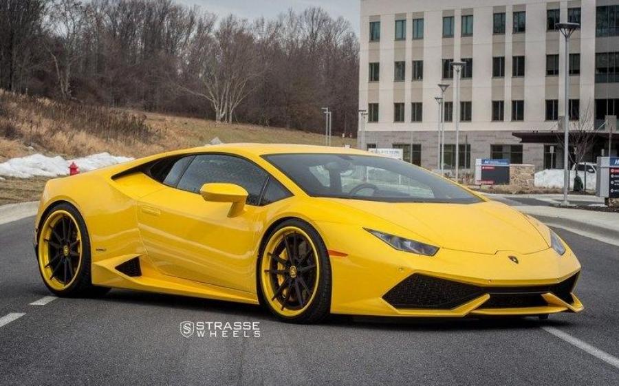 Lamborghini Huracan LP610-4 on Strasse Wheels (SV1 Deep Concave FS) '2018